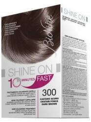 BioNike Farba do włosów - BioNike Shine On Fast Hair Dye Color 300 - Dark Brown