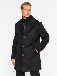 GUESS Gyapjú kabát M3BL35 WFPB0 Fekete Regular Fit (M3BL35 WFPB0)