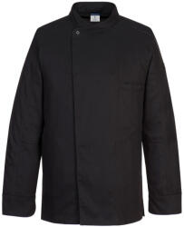 Portwest Surrey hosszú ujjú séf kabát (C835BKRXXL)