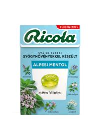 Ricola Cukormentes Alpine Fresh gyógynövény cukorka 40 g