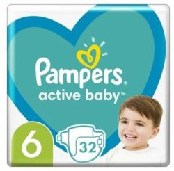 Pampers Active Baby 6 Extra Large 13-18 kg 32 buc