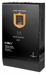 Kemot Invertor solar 5000VA/3500W, pentru panouri solare, unda sinusoidala pura, 48 VDC, 30 V DC - 50 V DC (URZ3420)