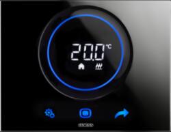Gewiss THERMO ICE Termostat- Montaj pe perete - NEGRU - KNX/EASY (GW16976CN)