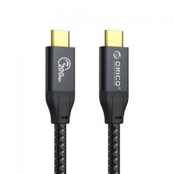ORICO Cablu de date Orico CM32-10-BK, USB-C - USB-C, 1m, Black (CM32-10-BK)