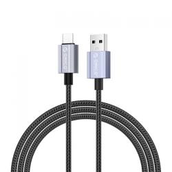 ORICO Cablu USB Orico GQA66-20-BK, USB-A male - USB-C male, 2m, Black (GQA66-20-BK)
