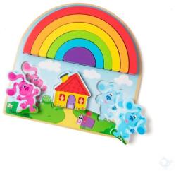 Melissa & Doug Fa készségfejlesztő játék, Szivárvány egyensúlyozás
