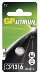 GP Batteries CR1216 lítium gombelem 1db/bliszter (B15651) (B15651)