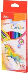 Deli Color Run 12db-os színesceruza-készlet (DEC00300)
