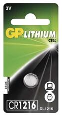 GP Batteries GP B15651 CR1216 lítium gombelem 1db/bliszter (B15651) - bestbyte