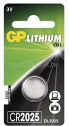 GP Batteries CR2025 lítium gombelem 1db/bliszter (B15251) (B15251)