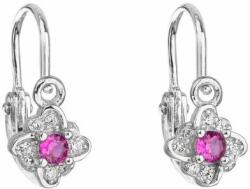 Evolution Group - Pavona Evolution Group Cercei din argint pentru copii cu zirconiu fucsia 11175.3