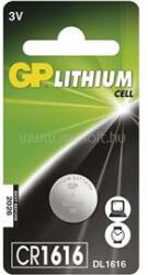 GP Batteries CR1616 lítium gombelem 1db/bliszter (B15601) (B15601)