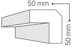 ANRO MN-01/A Minimal design stukkó (MN-01/A (50x50))
