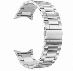 Cellect Samsung Watch 4/5 fém óraszíj 20mm ezüst (CEL-STRAPWATCH4ME-SV)
