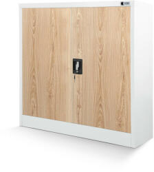 JAN NOWAK BEATA | 1377-2 Fém iratszekrény BÜKKFA MINTÁVAL (1377-2)