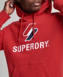 Superdry férfi pulóver Stacked Applique Logo - Piros (S) - Superdry