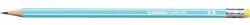 STABILO Creion de grafit albastru cu radieră Stabilo 160 HB (2160/02-HB)