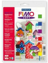 FIMO Set de rășină FIMO "Soft Basic", 9x25 g, combustibil, culori mixte (8023 10) (8023 10)