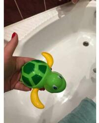 KIK Jucărie de baie cu vânt pentru broască țestoasă, verde (KX7220_2)