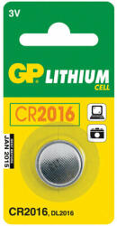 GP Batteries - Lithium CR2016 1db - GPCR2016-BL1 (GPCR2016-BL1)
