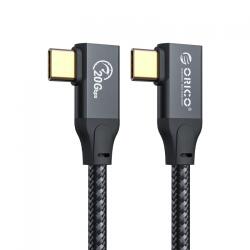 ORICO Cablu de date Orico CSL32-10-BK, USB-C male - USB-C male, 1m, Black (CSL32-10-BK)