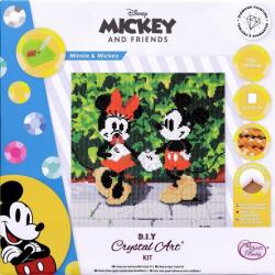 Craft Buddy Goblen cu diamante Craft Вuddy - Mickey și Minnie Mouse (CBCAK-DNY703M)