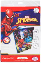 Craft Buddy Caiet cu goblen cu diamante Craft Buddy - Spiderman (CBCANJ-MCU921)
