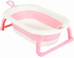 Cangaroo Сгъваема вана с дигитален термометър Cangaroo - Terra, 87 cm, pink (110283)