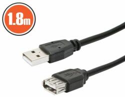 Delight USB hosszabbító kábel A aljzat - A dugó 1, 8 méter 20315 (20315)