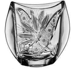 Black Crystal - Liliom Váza - Kristály - 18 cm