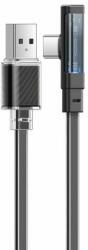 Mcdodo Cable USB-C to USB-C Mcdodo CA-3423 90 Degree 1.8m with LED (black) (CA-3423) - wincity