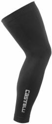 Castelli Pro Seamless Leg Warmer Black L/XL Kerékpár lábmelegítő