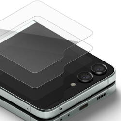 Ringke Folie pentru Samsung Galaxy Z Flip5 (set 2) - Ringke Cover Display Tempered Glass - Clear (KF2314564) - pcone