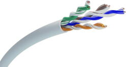 Extralink CAT5E UTP (U/UTP) V2 INDOOR TWISTED PAIR 100M networking cable Grey U/UTP (UTP) (EX. 19713) - pcone