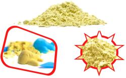  Kinetikus homok, 1kg, sárga