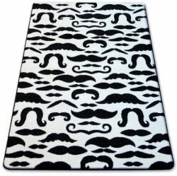 My carpet company kft Sketch szőnyeg - FA67 krém/fekete- Bajusz 160x220 cm (GR2181)
