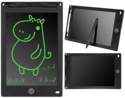  Dgitális író- és rajztábla LCD-képernyővel, 8, 5 hüvelyk, fekete, 15x23 cm
