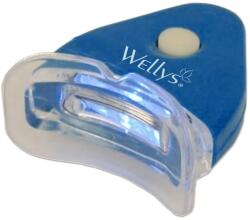 Wellys fogfehérítő készlet, elemes, 6 x 5 x 3 cm, kék