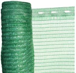 Árnyékoló háló 12 x 50 m - Zöld 36 g/m2 Kerítésháló - 30%-os UV f (8457)