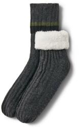 Tchibo Házicipő-zokni Szürke-fekete 41-43