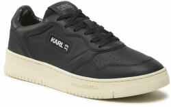 Karl Lagerfeld Sneakers KARL LAGERFELD KL53020 Black Lthr Bărbați