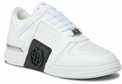 Philipp Plein Sneakers PHILIPP PLEIN Leather Lo-Top Sneakers AACS MSC3843 PLE075N White 01 Bărbați