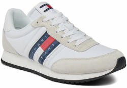 Tommy Jeans Sneakers Tommy Jeans Tjm Runner Casual Ess EM0EM01351 White YBR Bărbați