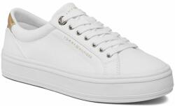 Tommy Hilfiger Sportcipők Tommy Hilfiger Essential Vulc Canvas Sneaker FW0FW07682 White YBS 41 Női
