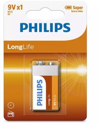 Philips Baterie Philips 9v 6f22 Longlife B1 Blister Philips (ph-6f22l1b)