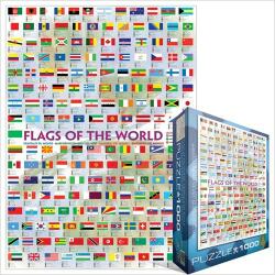 EUROGRAPHICS - Puzzle State flags - 1 000 piese