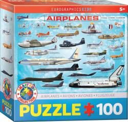 EUROGRAPHICS - Puzzle Airplanes 100XXL - 100 piese
