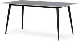 Artium Szürke Márványhatású Modern Étkezőasztal, Szinterezett Kő Asztallap. Méret: 160x90x76 cm (HT-406M_GREY)