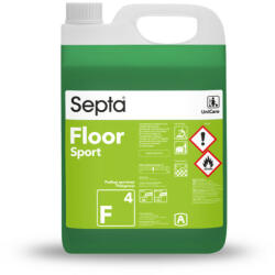 Septa Professzionális szer sportpadlók tisztításához és ápolásához SEPTA FLOOR SPORT F4 5L