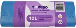 EcoPlasty T-Depo szemeteszsák 10L - 45*50cm extra erős 20db/tek (SZ0039)